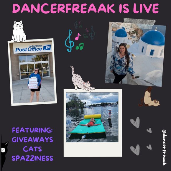Dancerfreaak is live!! 🐈‍⬛🐈 - Picture 2 of 8